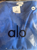 Royal blue Men Alo short set