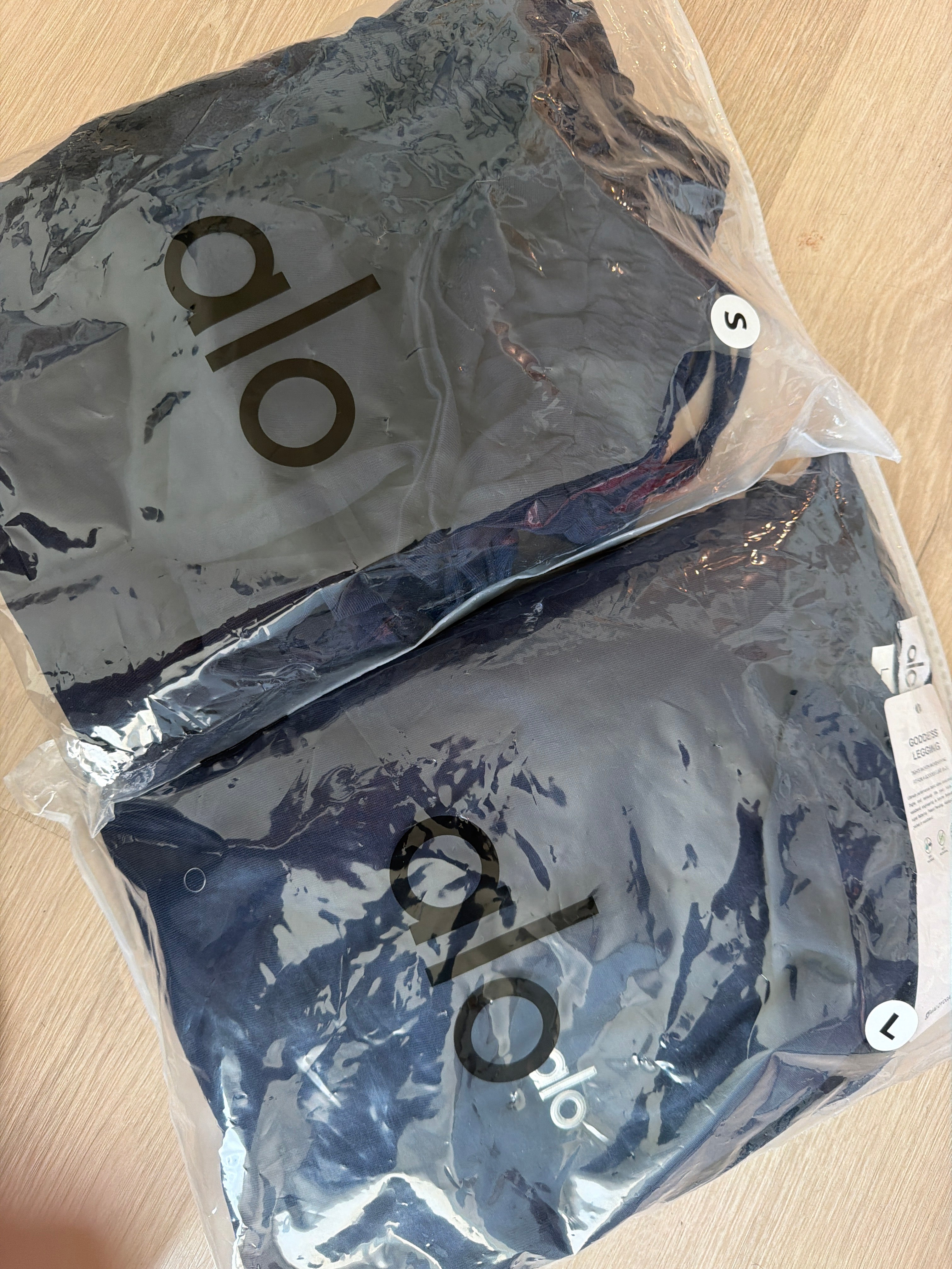 Men navy blue Alo shirt set