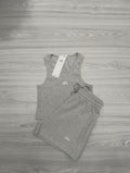 Gray Alo short set tank