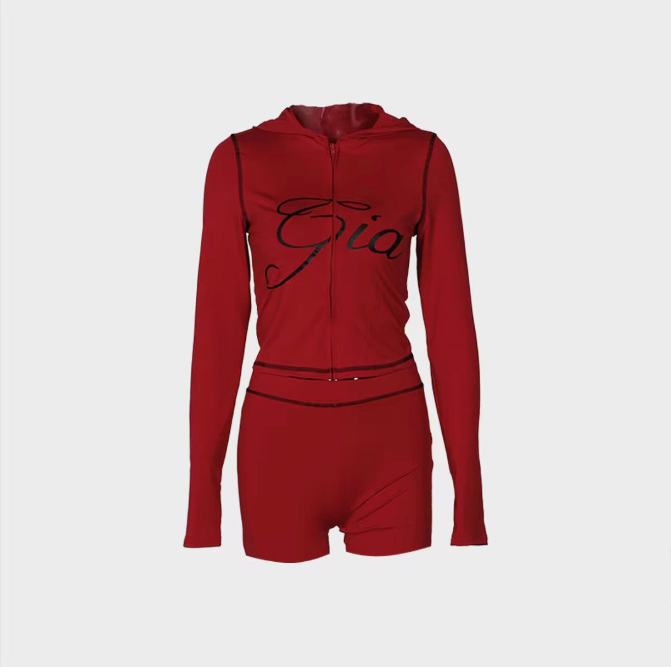 Gia short set Red