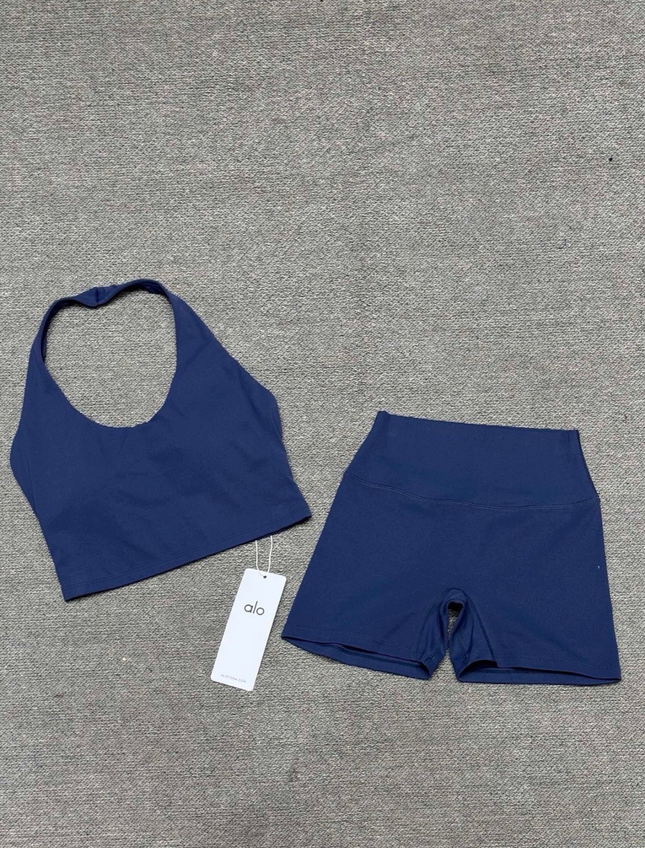 Navy blue Alo two piece