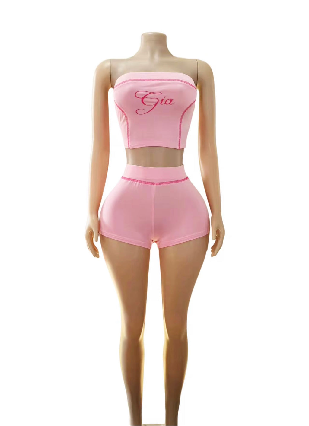 Gia sexy crop top set