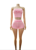 Gia sexy crop top set