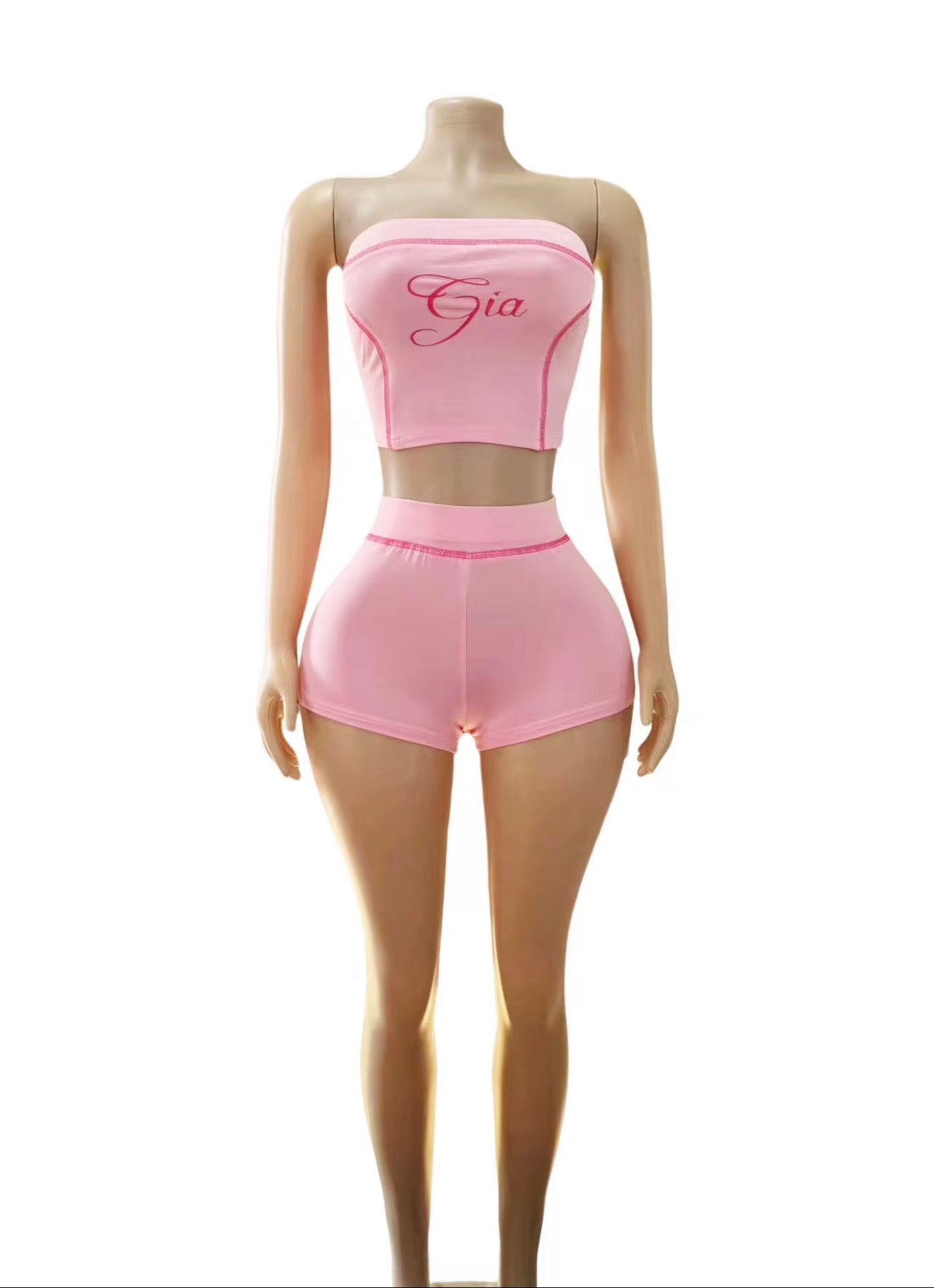 Gia sexy crop top set