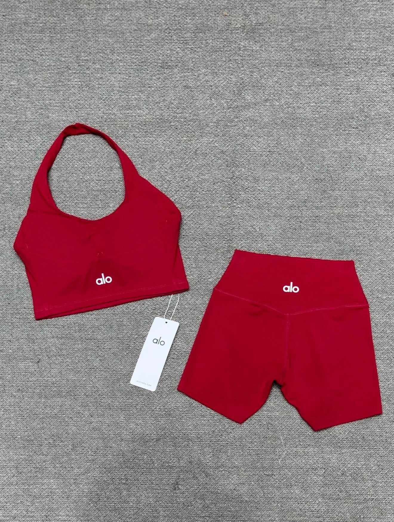Red Alo two piece set