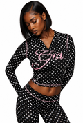 Polkadot Gia short set