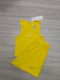 Yellow Alo tank/short set