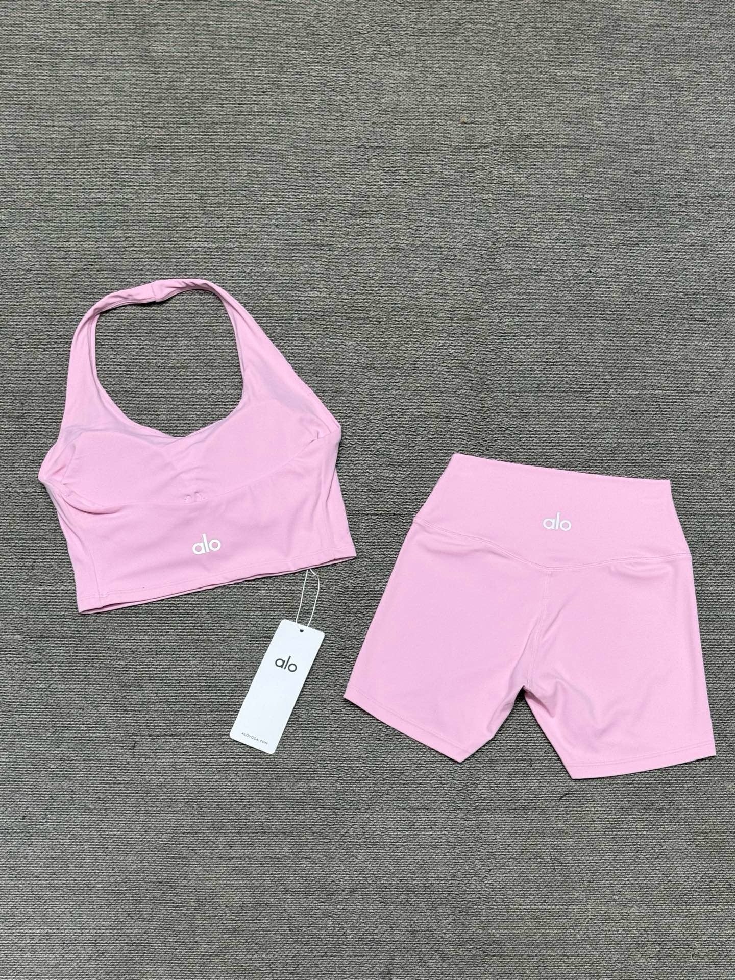 Blush pink ALO 2 piece set