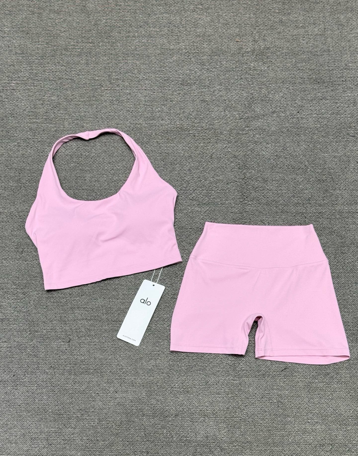 Blush pink ALO 2 piece set