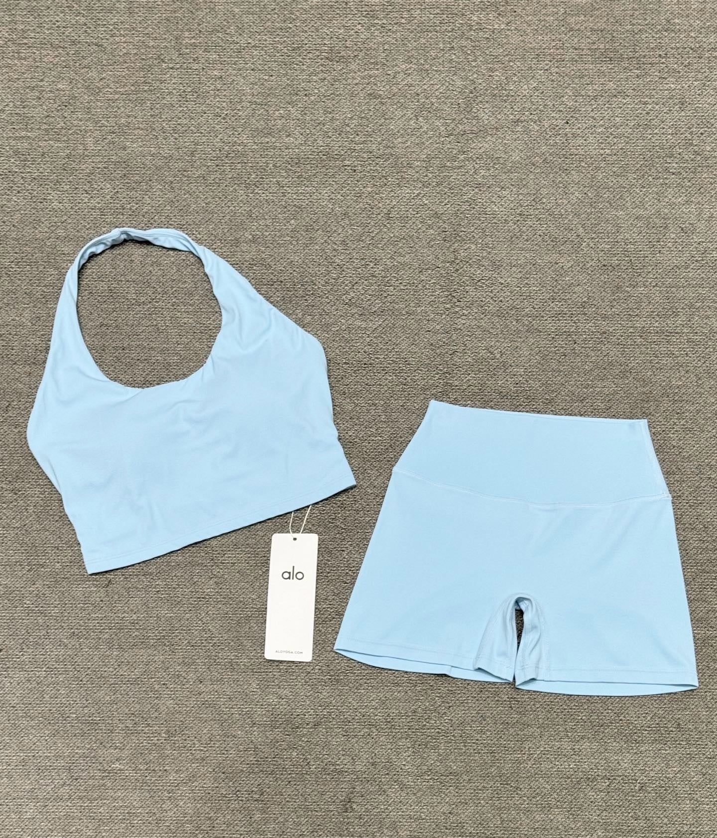 Sky blue ALO 2 piece set