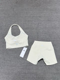 Cream alo 2 piece set